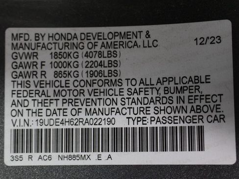 Used 2024 Acura Integra A-Spec w/ Technology Package FWD image 30