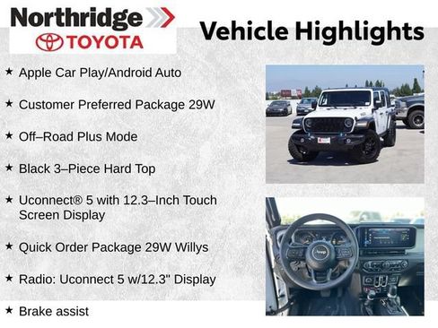 Used 2024 Jeep Wrangler Unlimited AWD/4WD image 2