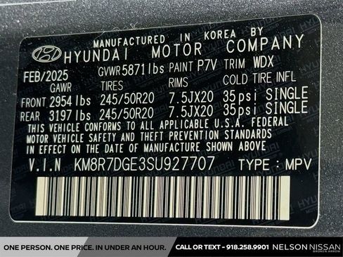 Used 2025 Hyundai Palisade Calligraphy AWD/4WD image 35