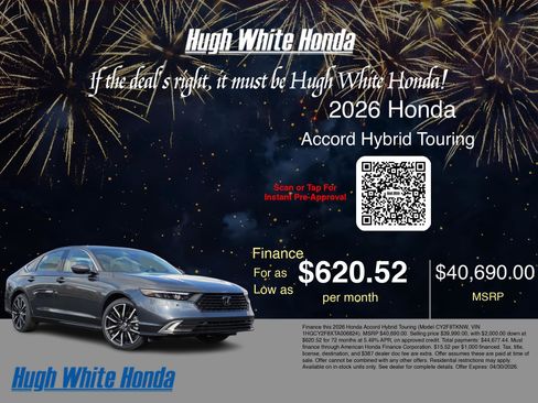 New 2026 Honda Accord Touring image 7