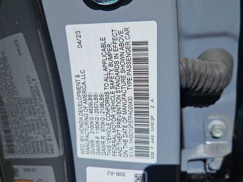 Certified 2023 Honda Accord Sport image 16