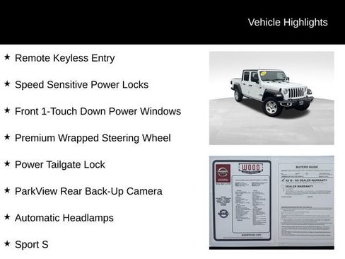 Used 2023 Jeep Gladiator Sport image 18