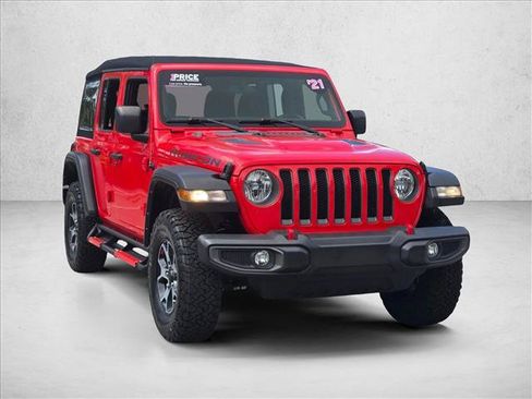 Used 2021 Jeep Wrangler Unlimited Rubicon AWD/4WD image 3