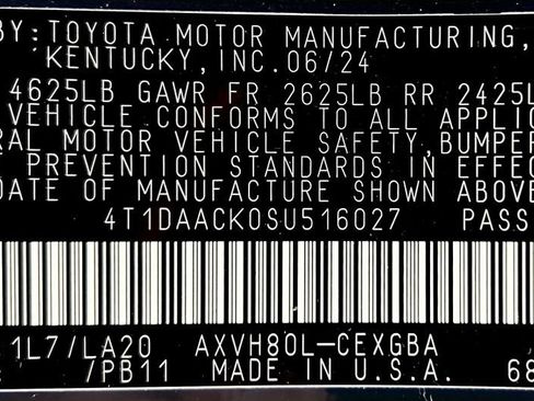 Certified 2025 Toyota Camry XLE FWD image 24