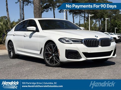 Used 2021 BMW 530e w/ M Sport Package RWD image 1