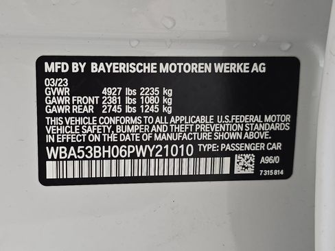 Certified 2023 BMW 530i w/ Premium Package RWD image 34