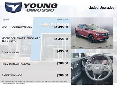 Used 2022 Buick Envision Essence w/ Sport Touring Package image 4