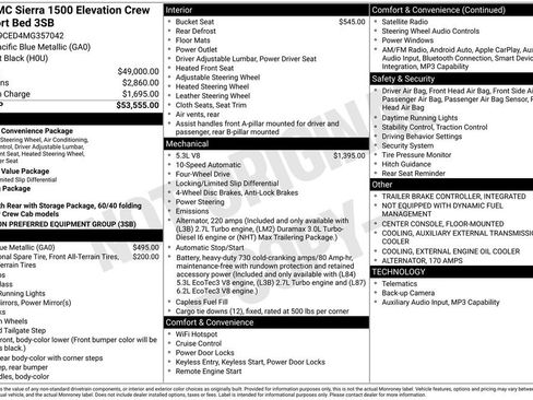 Used 2021 GMC Sierra 1500 Elevation AWD/4WD image 3