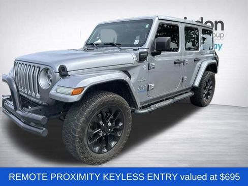 Used 2021 Jeep Wrangler Unlimited Sahara w/ Cold Weather Group AWD/4WD image 3