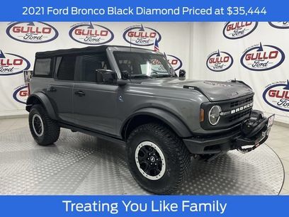 Certified 2021 Ford Bronco Black Diamond w/ Sasquatch Package