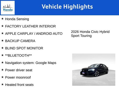 New 2026 Honda Civic Sport Touring image 6