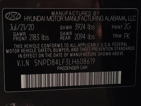Used 2020 Hyundai Elantra SEL w/ Convenience Package (C2) FWD image 33