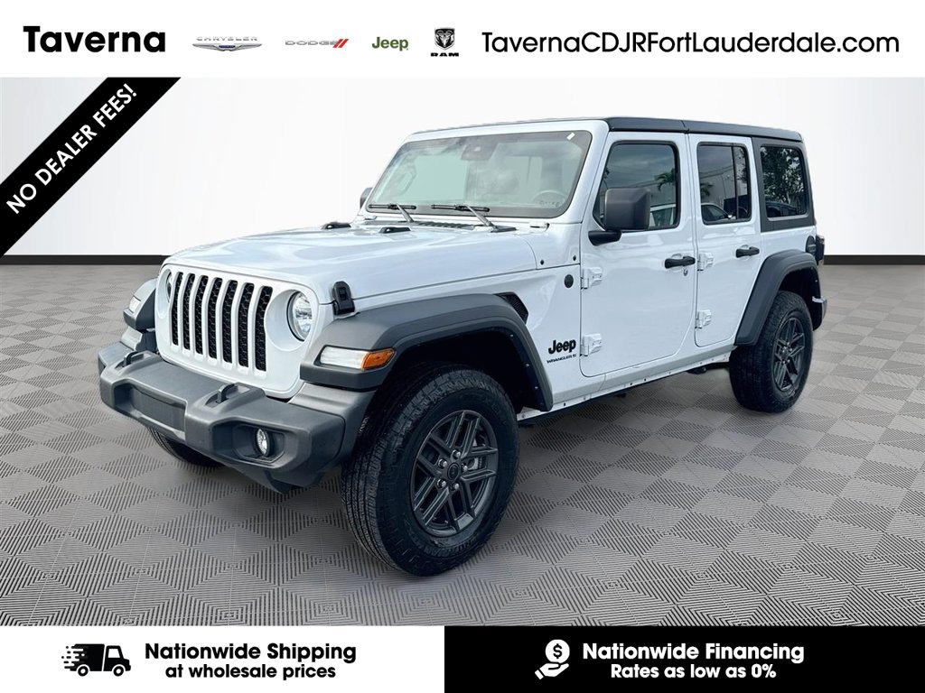 Certified 2024 Jeep Wrangler Unlimited Sport AWD/4WD image 1