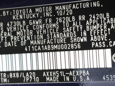 Used 2021 Toyota Avalon Limited FWD image 27