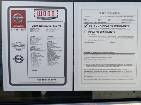 Used 2024 Nissan Sentra SV image 10