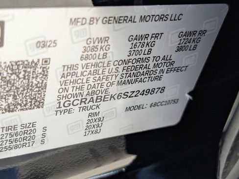 Certified 2025 Chevrolet Silverado 1500 Custom image 30