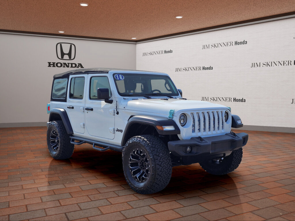Used 2018 Jeep Wrangler Unlimited Sport S AWD/4WD image 5