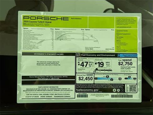 New 2025 Porsche Cayenne Turbo image 40