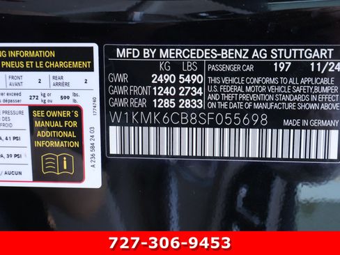 Certified 2025 Mercedes-Benz CLE 53 AMG 4MATIC Cabriolet image 29