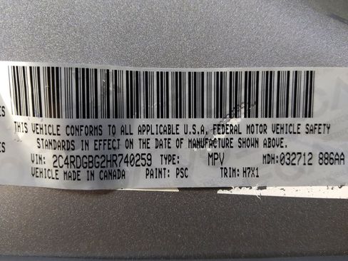 Used 2017 Dodge Grand Caravan SE w/ Power Window Group FWD image 33