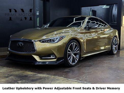Used 2018 INFINITI Q60 3.0t Luxe image 1