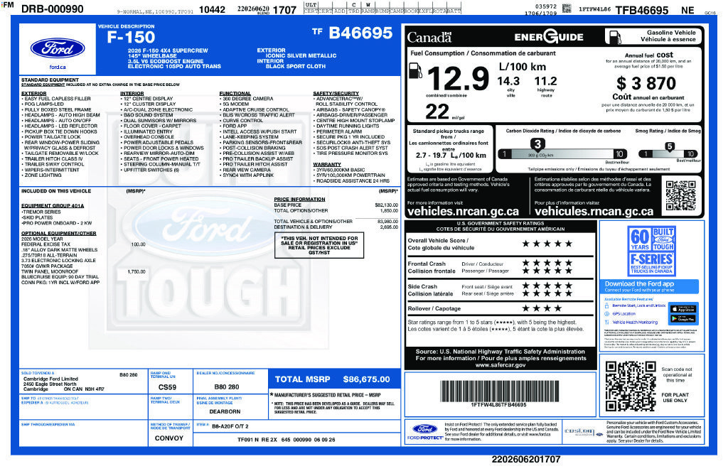 Used 2026 Ford F150 Tremor AWD/4WD image 32