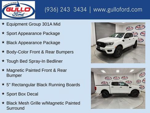 Used 2022 Ford Ranger XLT w/ Equipment Group 301A Mid image 10