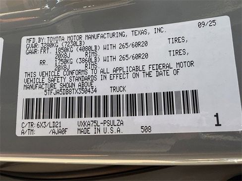 New 2026 Toyota Tundra Limited image 28