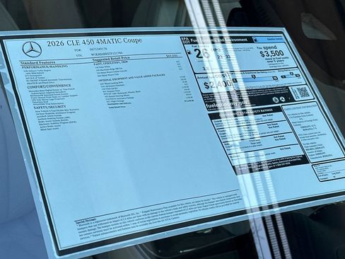 New 2026 Mercedes-Benz CLE 450 4MATIC Coupe image 29