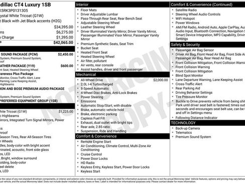 Used 2023 Cadillac CT4 Luxury w/ Sun And Sound Package image 17