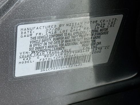 Used 2020 Nissan Kicks SR FWD image 12
