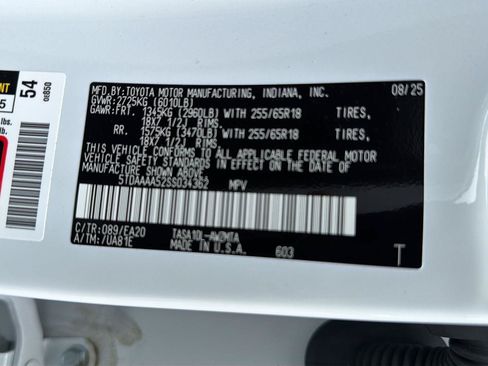 Used 2025 Toyota Grand Highlander FWD image 42