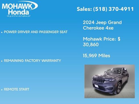 Used 2024 Jeep Grand Cherokee Limited 4xe image 14