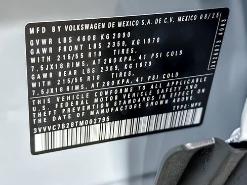 New 2026 Volkswagen Taos SE image 26