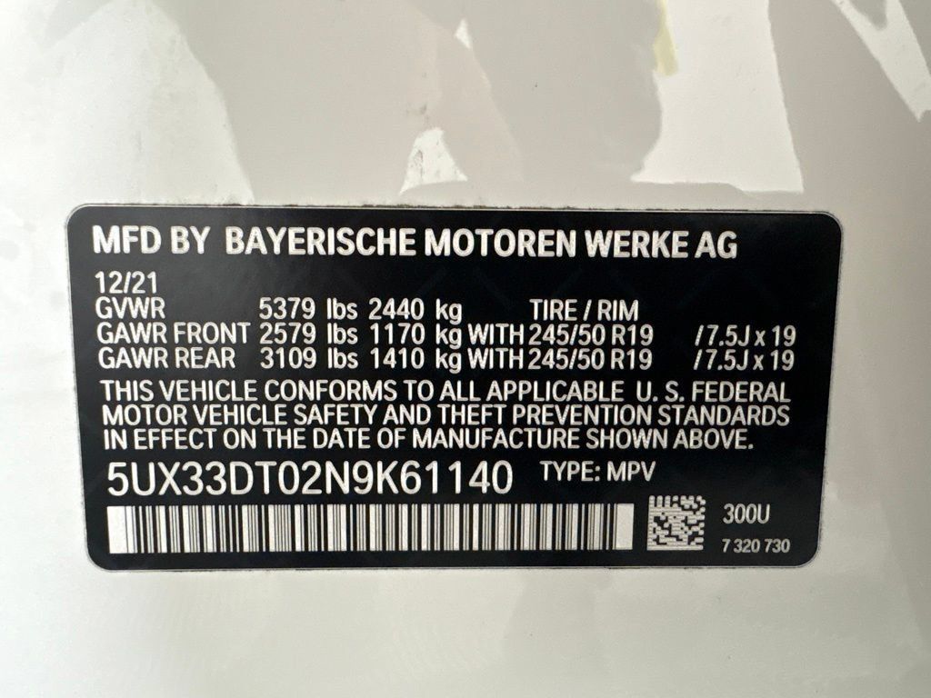 Used 2022 BMW X4 xDrive30i w/ Premium Package 2 AWD/4WD image 33