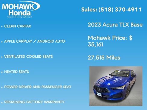 Used 2023 Acura TLX SH-AWD w/ A-SPEC Pkg image 14