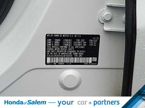 Used 2020 Honda HR-V EX image 21
