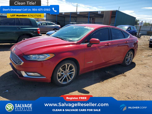 Used 2017 Ford Fusion SE w/ Equipment Group 601A FWD image 1