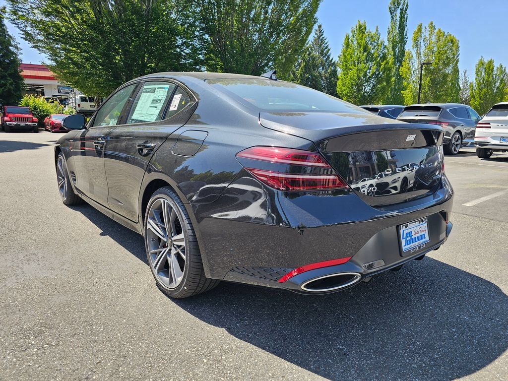 Certified 2025 Genesis G70 3.3T Advanced w/ Sport Prestige Package AWD/4WD image 3