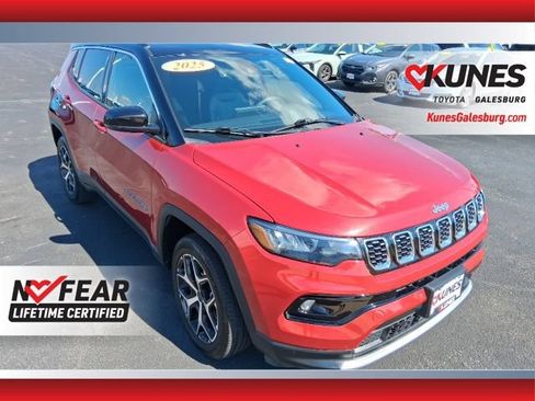 Used 2025 Jeep Compass Limited AWD/4WD image 1