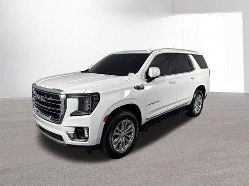 Used 2021 GMC Yukon SLT w/ SLT Luxury Package image 34