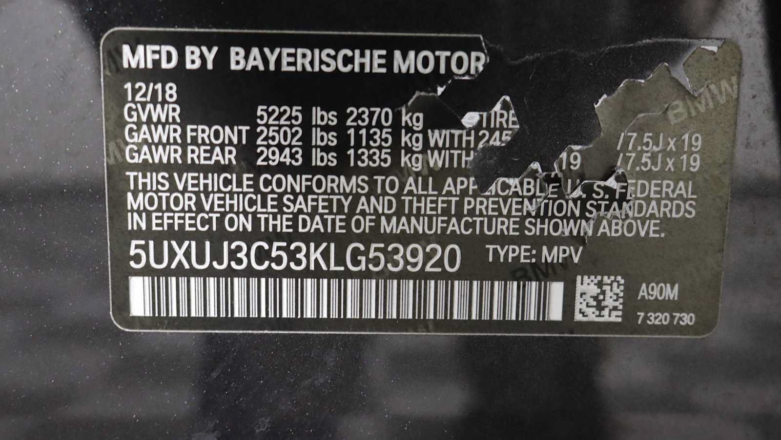 Used 2019 BMW X4 xDrive30i w/ Premium Package AWD/4WD image 35
