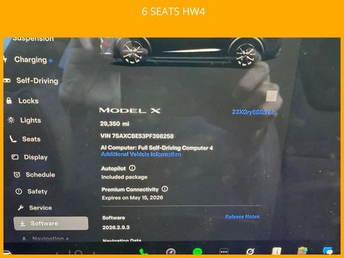 Used 2023 Tesla Model X AWD/4WD image 3