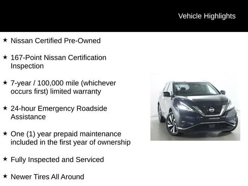 Certified 2024 Nissan Murano SL AWD/4WD image 4