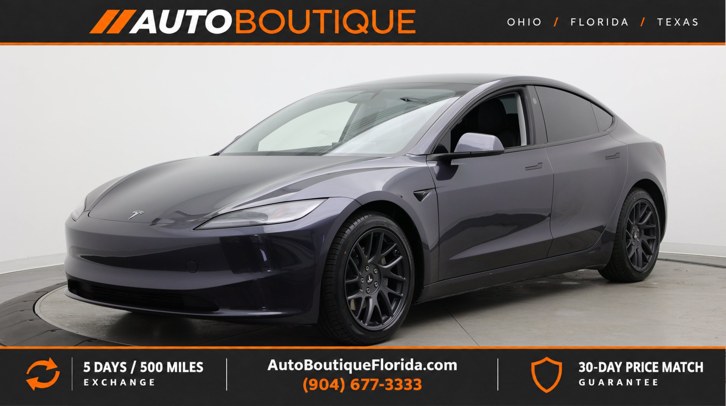 Used 2024 Tesla Model 3 Long Range AWD/4WD image 1