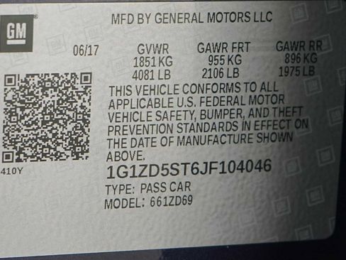 Used 2018 Chevrolet Malibu LT w/ LPO, Convenience Package 2 FWD image 30