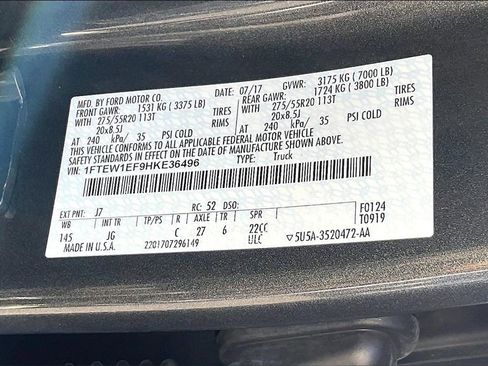 Used 2017 Ford F150 XL w/ Equipment Group 101A Mid image 16