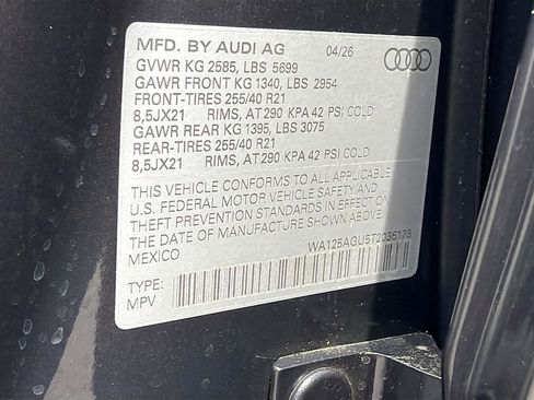 New 2026 Audi SQ5 Premium Plus AWD/4WD image 40