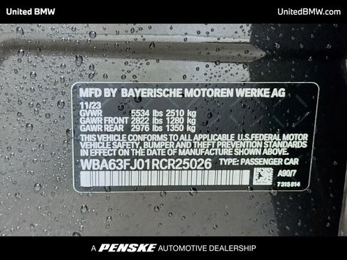 Used 2024 BMW 540i xDrive w/ Premium Package AWD/4WD image 15