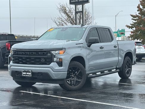 Certified 2024 Chevrolet Silverado 1500 Custom w/ Turbomax Blackout Package image 2